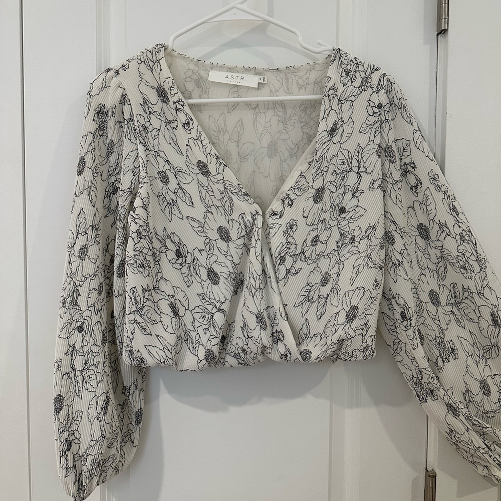 ASTR floral print top